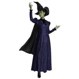 New Womens Wicked Oz Movie Elphaba Deluxe Adult XL 18-20 Witch Halloween Costume